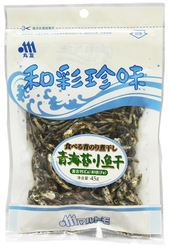 丸友 青海苔小鱼干45g