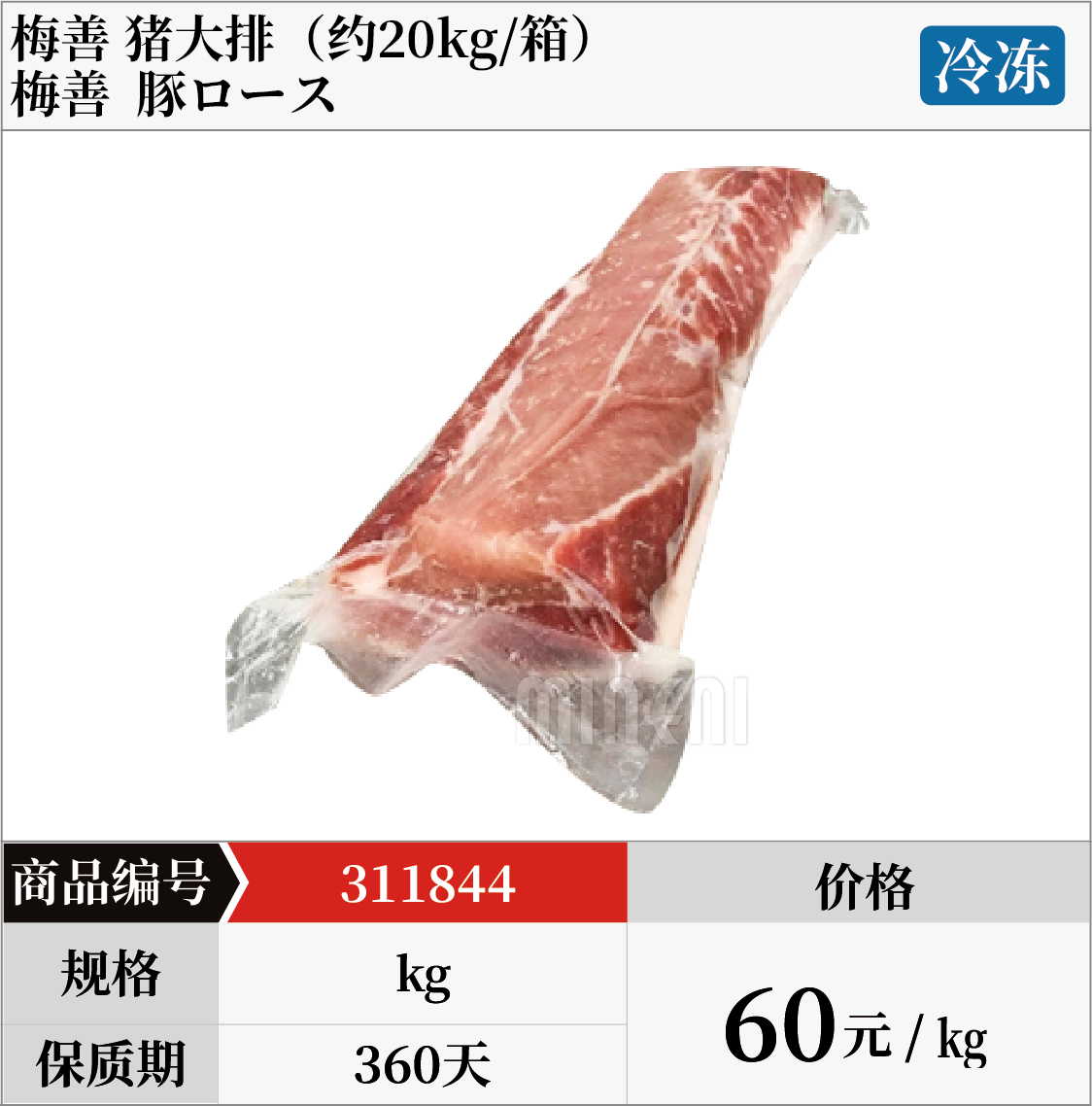 日本猪肉